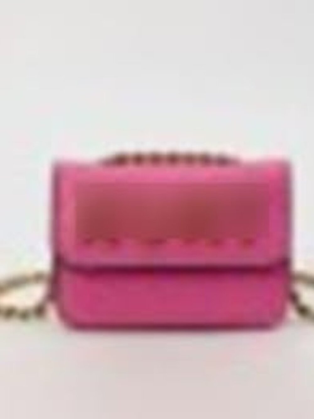 P3033-NEW Pink Quilted Fashion Mini Bag with Chain